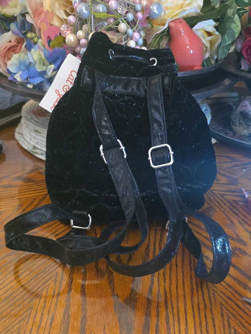 NWT Sparkley Cat & Jack Mini Backpack